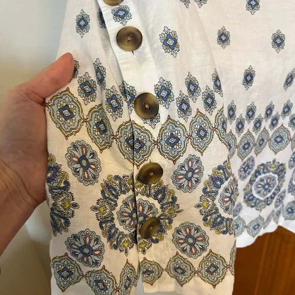 J Jill 100% linen sleeveless top - Picture 3 of 6